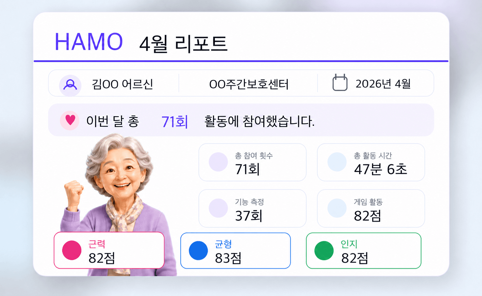 자동 리포트 생성